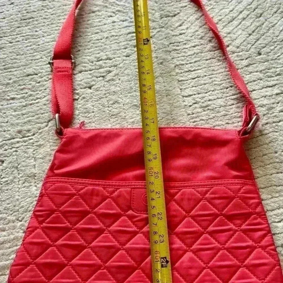 Talbots tangerine color shoulder bag - Picture 3 of 8